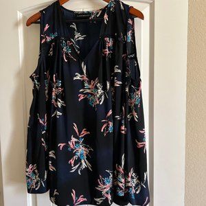 Lane Bryant Swing V-Neck Shell